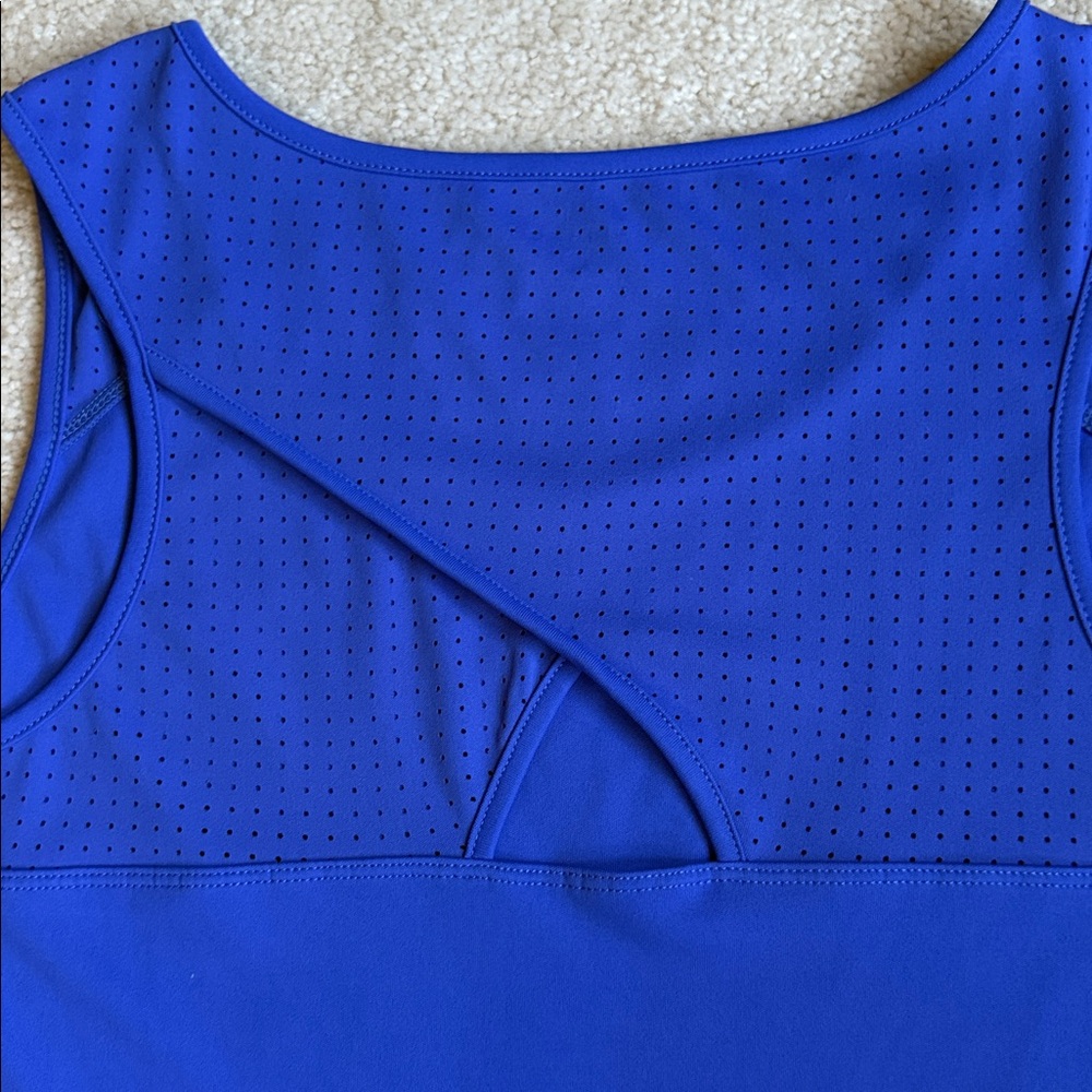 LAYER 8 blue/purple Freeway tank top - size M - Picture 5 of 7